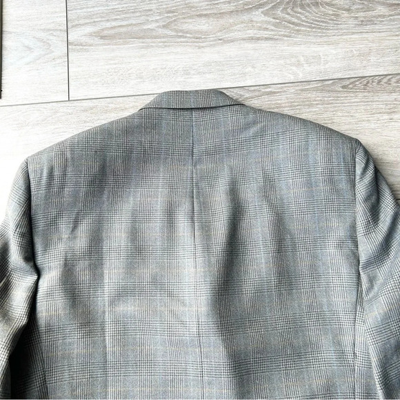 Axcess by Liz Claiborne Pure Wool Plaid Blazer - Picture 14 of 15